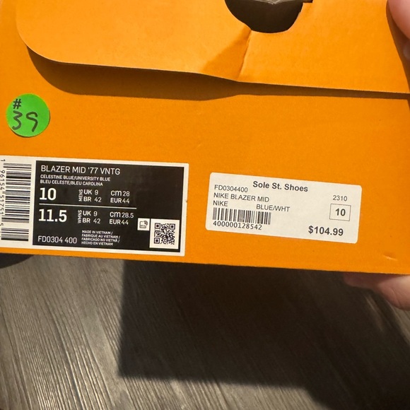 Nike Blazer mid 77 vintage celestine blue / university blue - Picture 7 of 7